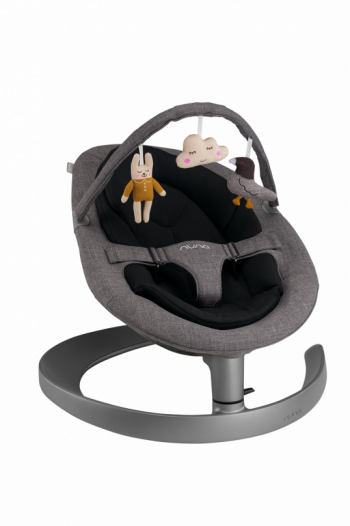 Шезлонг Nuna Leaf Grow Toy — Charcoal
