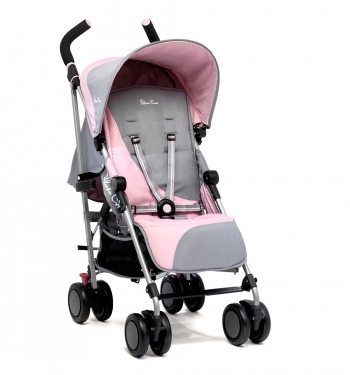 Коляска-трость Silver Cross POP 2 — Pink/Grey/Silver