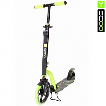 Самокат Y-SCOO RT 230 SLICKER NEW Technology — green