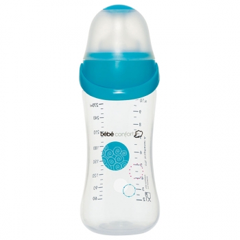 Бутылочка Bebe Confort Easy Clip серия Maternity PP, сил. соска для молока и воды, 270 мл, 0-12 мес. — белый