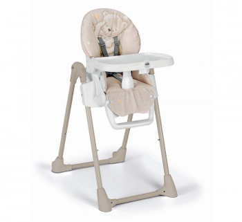 Стульчик для кормления Cam Pappananna — 260B бежевый с мишкой и луной