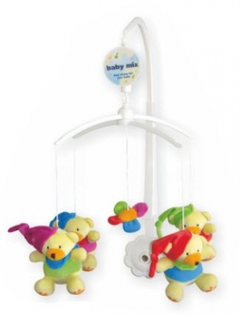 Музыкальная карусель Baby Mix — Мишки в колпачках