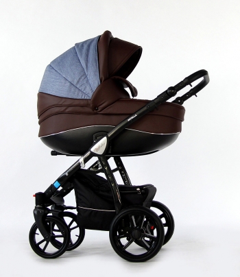 Коляска 2 в 1 Farfello Estella — ST1809 коричневый