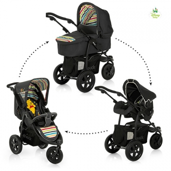 Коляска 3 в 1 Hauck Viper Trioset — pooh tidy time