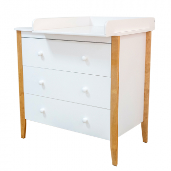 Пеленальный комод Красная звезда (Можга) С428 — Белый