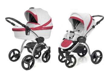 Коляска 2 в 1 Esspero LE Flowers (шасси I-Nova White) — Rose