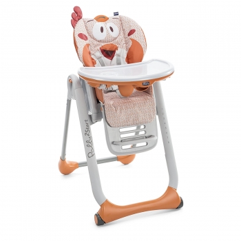 Стульчик для кормления Chicco Polly 2Start — Fancy Chicken
