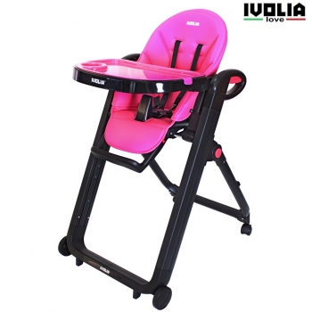 Стульчик для кормления IVOLIA LOVE 02 — pink