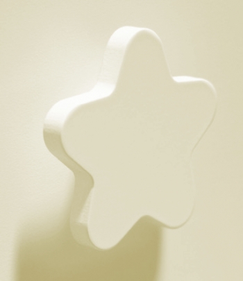 Комплекты из 5 ручек Baby Italia — звездочки Слоновая кость (Avorio laccato)