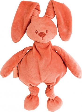 Игрушка мягкая Nattou Soft toy Lapidou Кролик — terracotta 879118