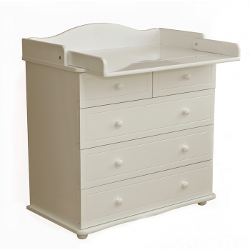 Пеленальный комод Красная звезда (Можга) С 571П — Ваниль