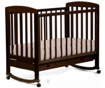 Детская кроватка Кубаньлесстрой Ромашка АБ 16.1 — Венге