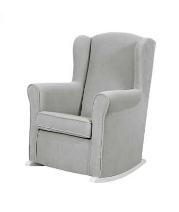 Кресло-качалка Micuna Wing/Nanny — White/Soft grey