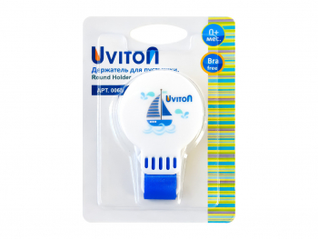 Держатель для пустышки Uviton (ленточка) арт. 0068 — Синий