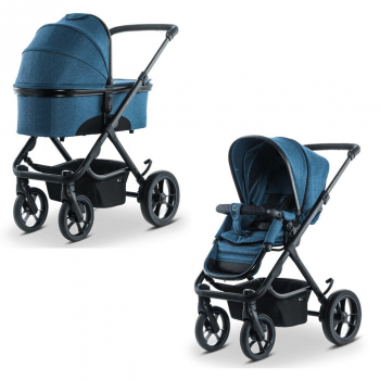 Коляска 2 в 1 Moon Scala — Blue Panama (803) 2019
