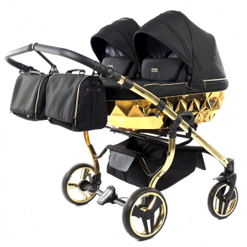 Коляска для двойни 2 в 1 Junama Diamond Mirror Duo — JDMI-02