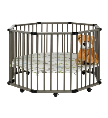 Детский манеж Geuther Octo-Park — серый