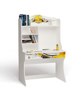 Стол с надстройкой ABC-KING Champion — белый