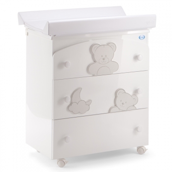Пеленальный комод Pali Georgia — White 