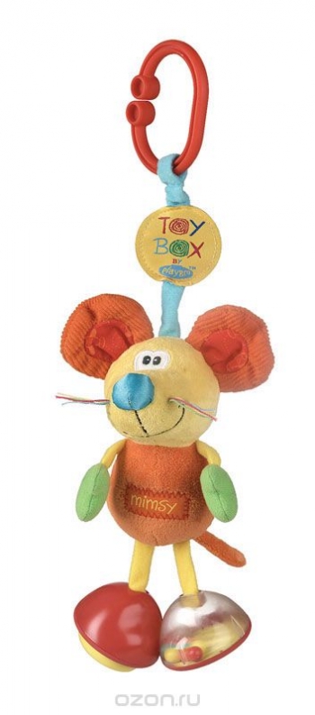 Мягкая игрушка-подвеска Playgro — Мышка