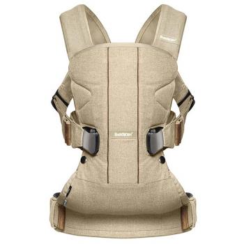 Многофункциональный рюкзак-кенгуру BabyBjorn One Cotton — Бежевый