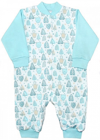 Комбинезон с манжетами Веселый малыш 