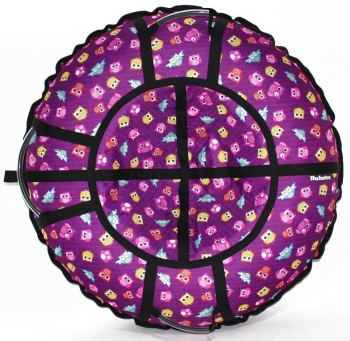 Тюбинг Hubster Люкс Pro Совята фиолетовые — во4549-4