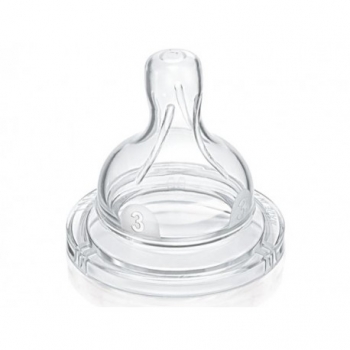 Соска Avent Classic+, средний поток, 2 шт., 3+, арт. 82830