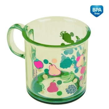 Чашка с антискользящим дном Canpol арт. 2/100, 12+ мес., 170 мл — зеленый