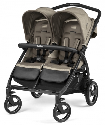 Коляска для двойни Peg Perego Book for Two — Cream