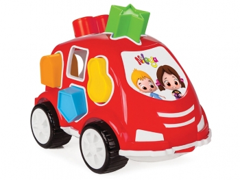 Сортер Pilsan "Машинка" — красный