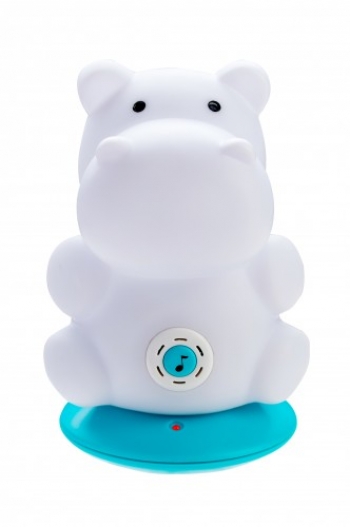 Ночник с колыбельными BabyOno Baby — Бегемотик