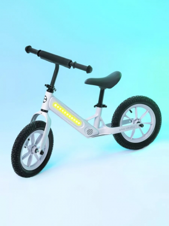 Двухколесный беговел Amarobaby Tune — Белый