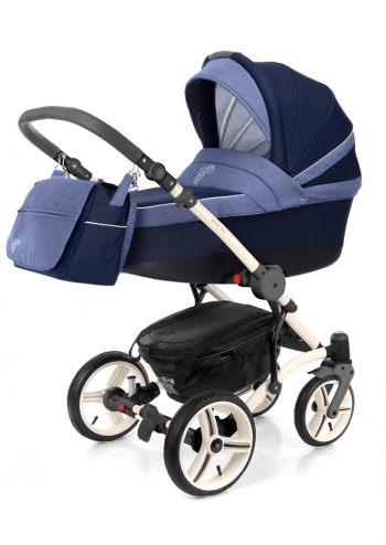 Коляска для новорожденных Esspero Grand Tour (шасси Beige GT) — Deep Night