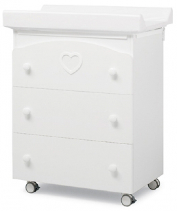 Пеленальный комод Erbesi Dolce — Белый