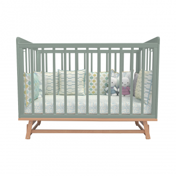 Детская кроватка Indigo FLORA 6в1 (маятник)