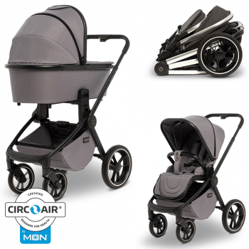 Коляска 2 в 1 Moon ReSea S — Stone (203) 2020