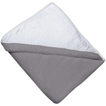 Махровое полотенце-фартук Red Castle Apron Bath Towel (с уголком, от 0 до 36 месяцев) — Dark Grey-White