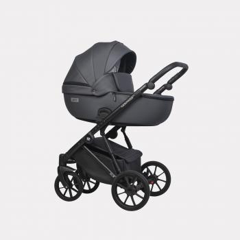 Коляска 3 в 1 RIKO BASIC MONTANA ECCO — 24 Graphite (графит)