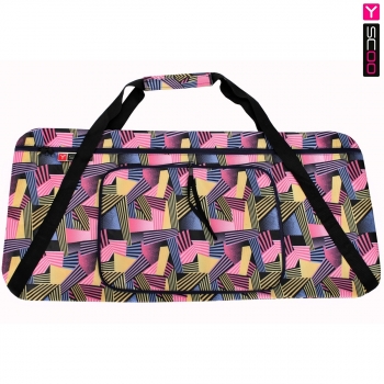 Чехол-портмоне складной для самоката Y-SCOO 230 — ЛЕНТЫ разноцветные полосатые