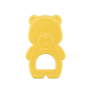 Прорезыватель силиконовый Happy Baby 20026 — yellow