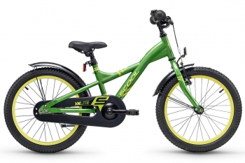 Велосипед SCOOL XXlite 18 steel — Зеленый