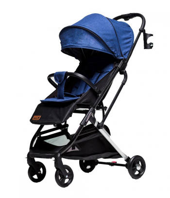 Прогулочная коляска Peppy Amico — blue jeans