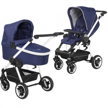 Коляска 2 в 1 Teutonia BeYou V4 Elite (шасси Pearl) — 6125-6180-6125 Sapphire-Hive