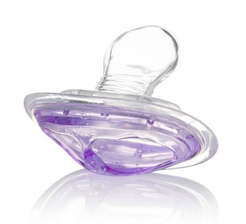 Эластичная пустышка Farlin, 6-12 мес — Фиолетовый