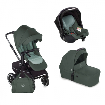 Коляска 3 в 1 JANE Crosslight 3 — Sweet Botanic