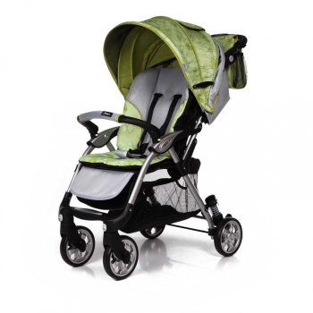 Прогулочная коляска Jetem Tourneo — Зелёный/Светло-серый