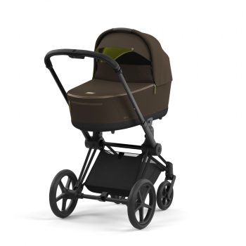 Коляска для новорожденных Cybex Priam IV (шасси Matt Black) — Khaki Green