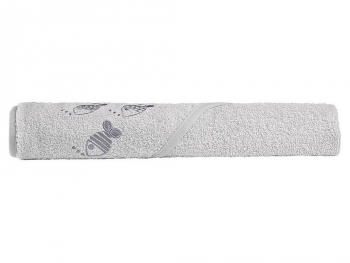 Полотенце Odenwalder с уголком 100х100 см Рыбы 032022-1 — Light Silver 0125