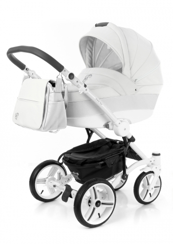 Коляска для новорожденных Esspero Grand Tour (шасси White GT) — Argtic leatherette